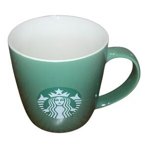 Starbucks Coffee MUG Ceramic 2021 Green Classic Dark Green Siren Logo 11oz